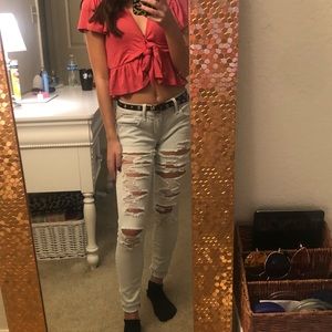 American Eagle jeans size 0